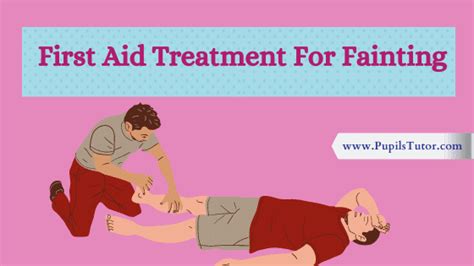 first aid treatment for fainting