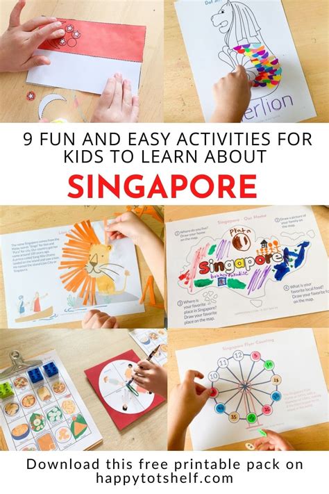 9 Fun Printable Activities For Kids To Learn About Singapore Happy