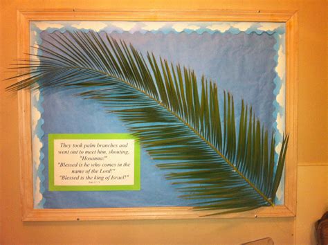 Palm Sunday Bulletin Board Easter Bulletin Boards Church Bulletin