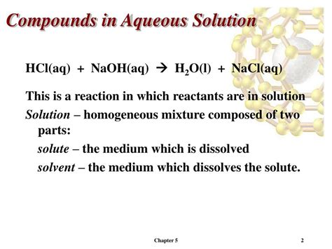 Ppt Reactions In Aqueous Solution Powerpoint Presentation Free