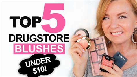 Top 5 Favorite Drugstore Blushes Over 50 Pretty Over Fifty