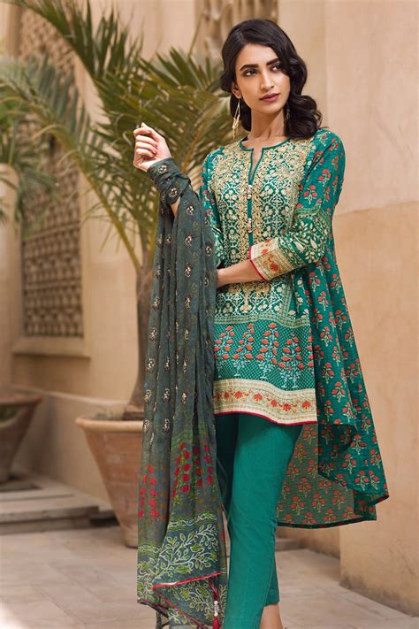 Khaadi Lawn Chiffon Eid Dresses Designs Collection 2017 2018 3