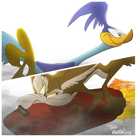 Looney tunes super stars' road runner & wile e. Road Runner and Coyote by DaveAlvarez (With images) | Road ...