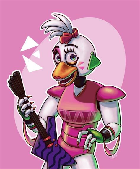 Chicken With A Guitar Fivenightsatfreddys In 2021 Fnaf Fnaf Art