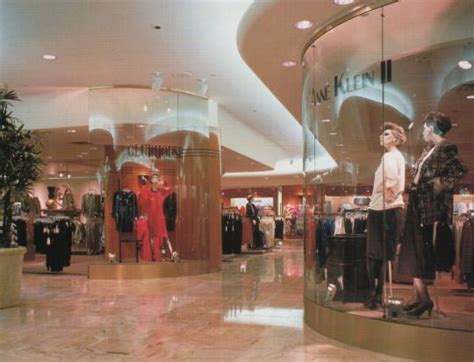 1980s Store Designs Macys Vintage Mall Store Design Interior Mall