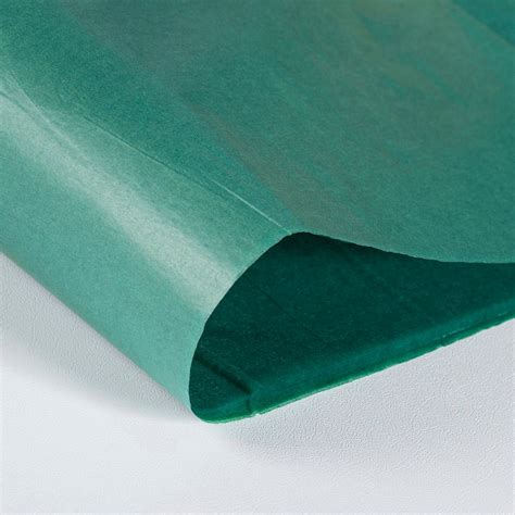 500 X 750mm Dark Green Tissue Paper 14gsm Packaging 2 Your Door