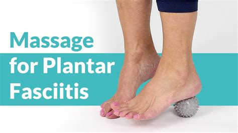 Self Massage Techniques For Plantar Fasciitis And Foot Pain Youtube