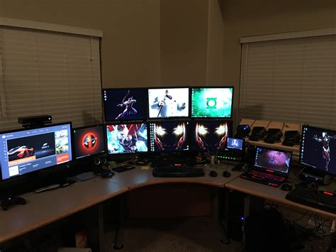 Need 6 New Curved Monitors For My Crazy Gaming Setup Please Help D