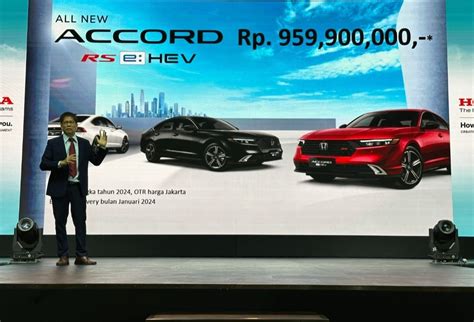 All New Honda Accord Diluncurkan Di Indonesia Mengusung Mesin Hybrid