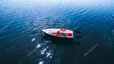 Boat Floating On Water — Stock Photo © Photolife 118351088