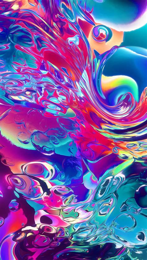 Liquido De Color Abstracto Fondo De Pantalla 4k Hd Id4718