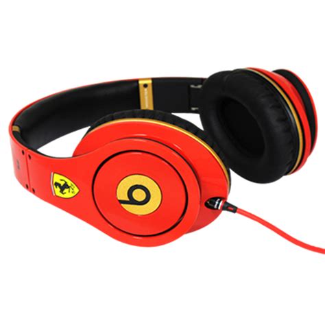 Beats By Dr Dre Ferrari Limited Edition Red Headphones