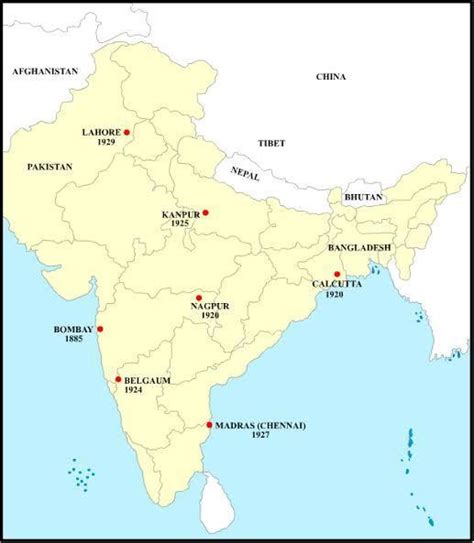 Calcutta On Indian Political Map
