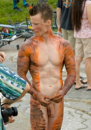 Amateur Nude Male Body Paint 100 Pics 13 Min Amateur Video