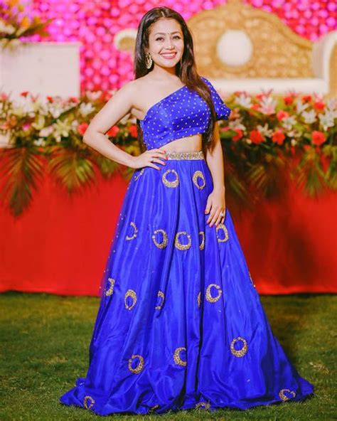 Times When Neha Kakkar Looked Drop Dead Gorgeous In Shades Of Blue Iwmbuzz