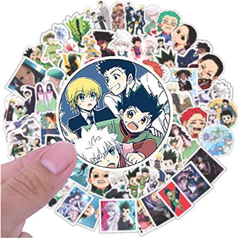 100pcs Hunter X Hunter Stickers Japanese Anime Stickers Waterproof