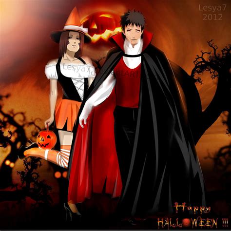Obito And Rin Trick Or Treat By Lesya7 On Deviantart