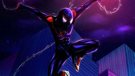 Miles Morales Spider Man Into The Spider Verse 4k 20 Wallpaper