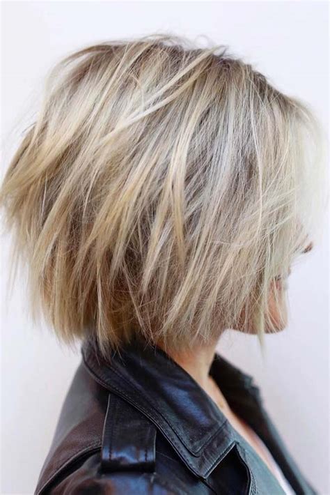 Ideas Of Wearing Short Layered Hair For Women Lovehairstyles Com