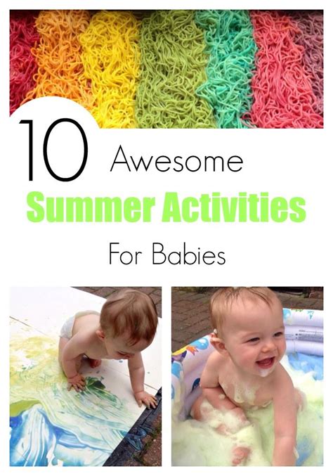 10 Awesome Summer Activities For Babies The Realistic Mama Infant