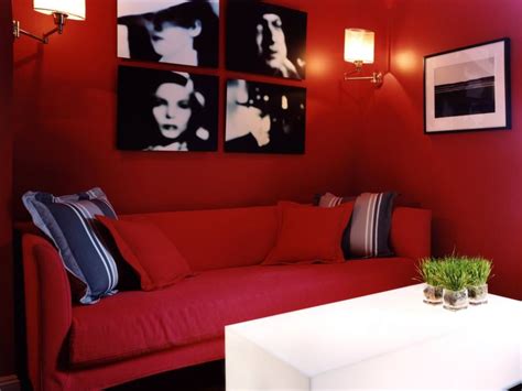 Living Room Design Ideas Black And Red