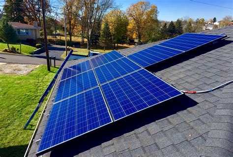 Roof Mounted Solar Panels Pittsburgh Greensburg Cranberry Township