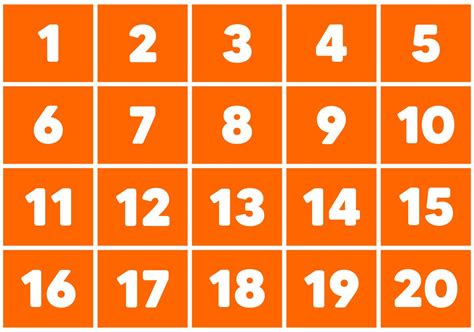 Free Printable Numbers Large Number Printable Images Gallery Category