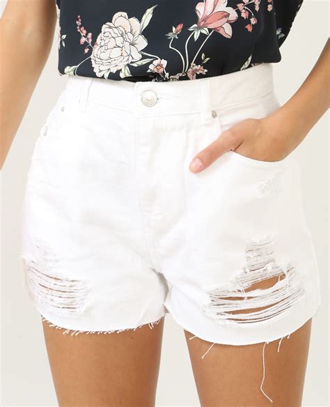 Short En Jean Taille Haute Pimkie