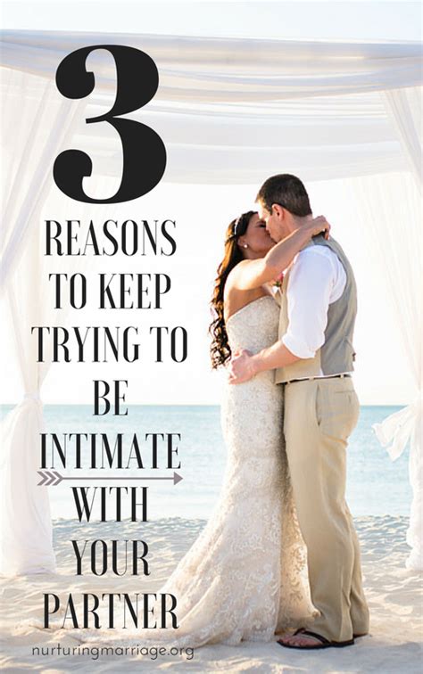 Intimacy NURTURING MARRIAGE