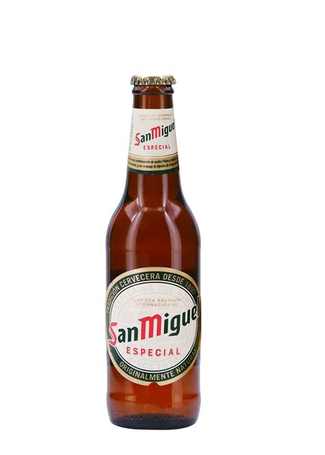 San Miguel Premium Especial Bottle 33 CL X 24 - Lager - Centaurus ...