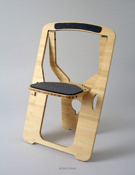 Flat Pack Plywood Folding Chair Flat Pack Design Pinterest