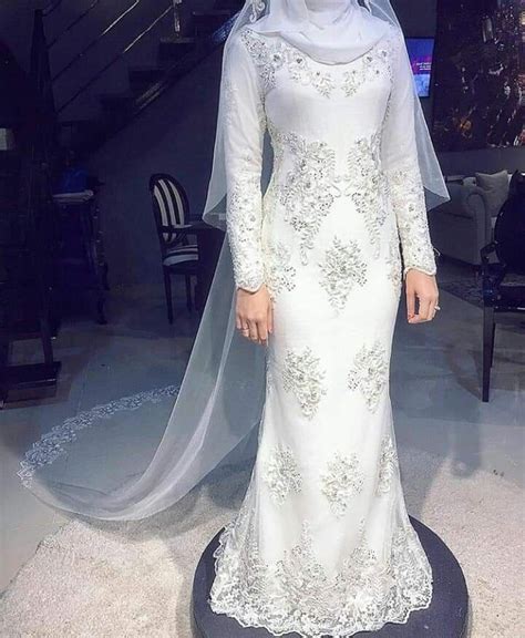 Baju Nikah Putih Exclusive Nikah Dress Wedding Gown Accessories