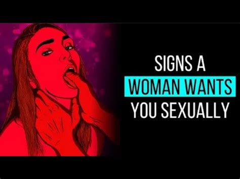 5 Body Language Signs SHE Is Sexually ATTRACTED To YOU YouTube