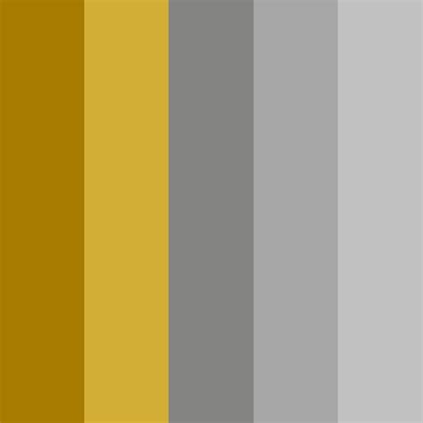 Classic Gold And Silver Color Palette Silver Color Palette Gold