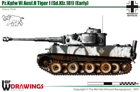 Pzkpfw Vi Ausfh Tiger I Early Production Model