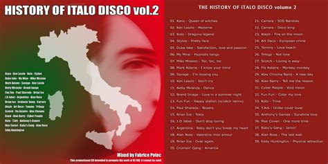 The History Of Italo Disco Vol2 O Călătorie Captivantă In Anii 80