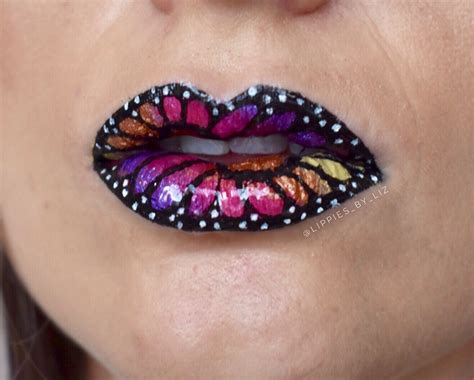 Image Result For Butterfly Lip Art Lip Art Makeup Makeup Nails Face Makeup Senegence Makeup