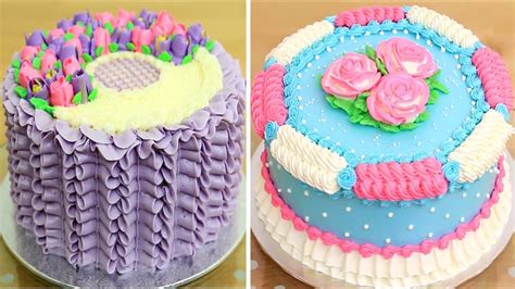 Amazing Cake Decorating Ideas Easy Cake Tutorials With Piping Tips
