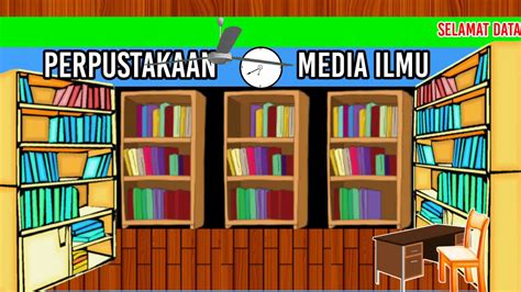 Background Perpustakaan Animasi Bergerak No Copyright Media Ilmu