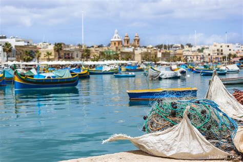 Colorful Malta Marsaxlokk Fishing Village Jaunting Trips