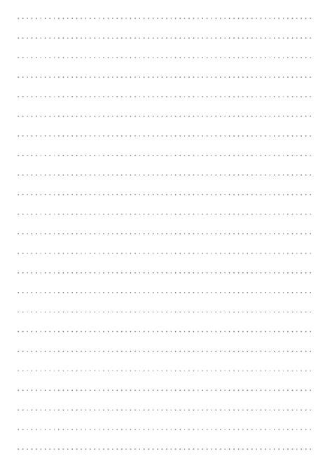 Printable Dotted Lined Paper Printables 87 Mm Line Height Pdf Download