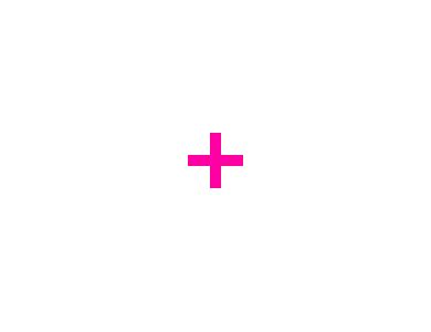The 'custom' crosshair will remove the 'bloom' crosshair, and add in a centralised shape. crosshair red-purple | Pixel Art Maker