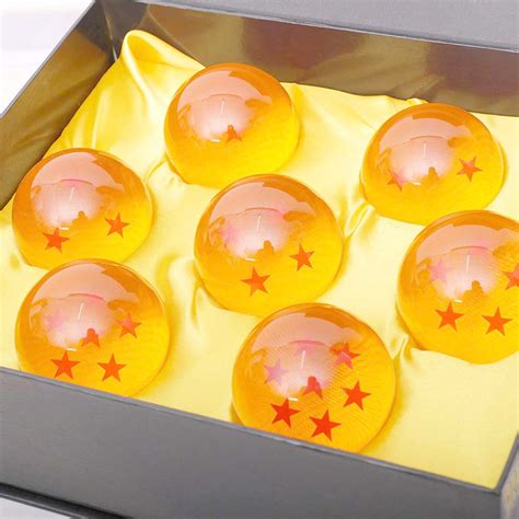 7ball Set 4 3cm Dragon Ball Z 7 Stars Crystal Balls Dragonball Ball Complete Set New In Box