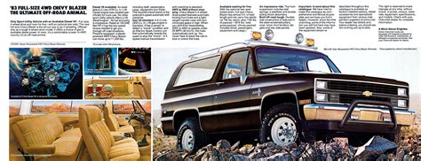 1983 Chevrolet Blazer Information And Photos Momentcar