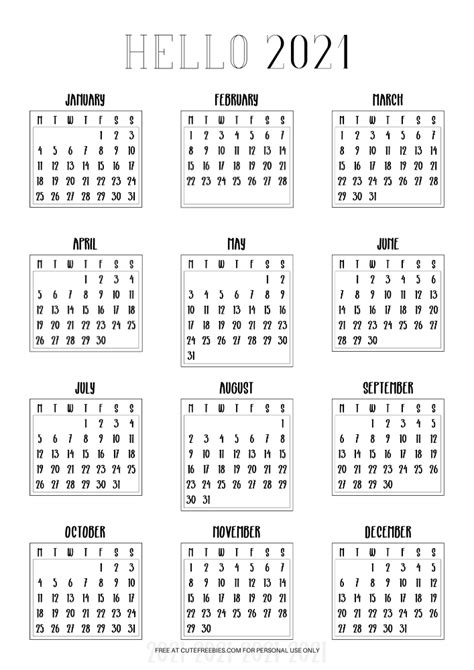 Free Bullet Journal Printables 2022 Pdf 2022 Calendar Template All