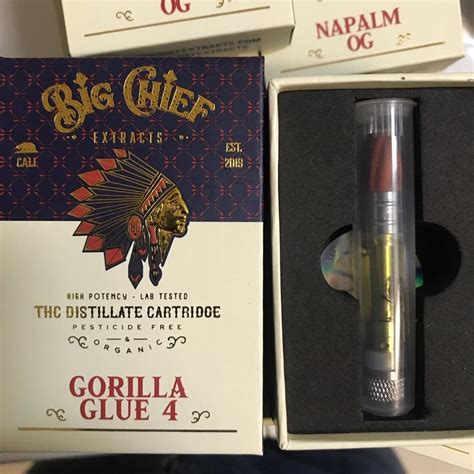 Gorilla Glue 4 Thc Vape Cartridges
