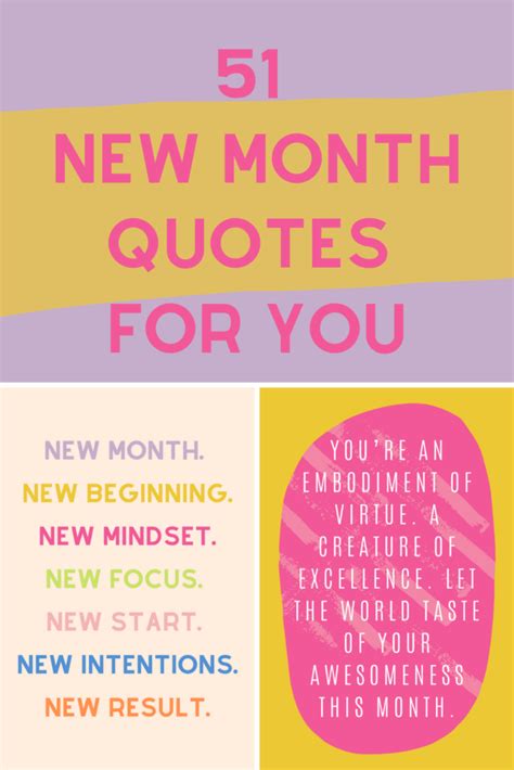 51 New Month Quotes For Your Calendar Darling Quote