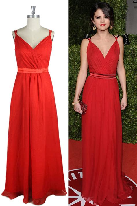 Découvrez un large choix de robe rouge femme sur zalando ! Robe soirée rouge de Selena Gomez longue sol - JMRouge.fr