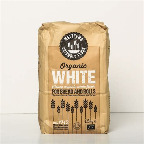 Organic Strong White Flour Matthews Cotswold Flour White Flour