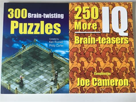 Iq Brain Teasers For All Ages Hobbies And Toys Books And Magazines